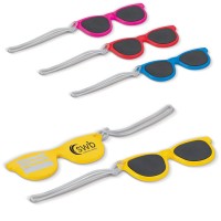 Étiquette à bagage personnalisée Lunettes de soleil