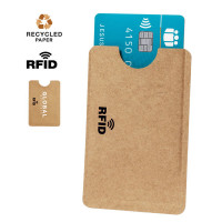 porte carte bancaire rfid en papier recyclé personnalisé logo entreprise