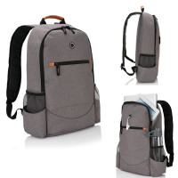 Sac à dos gris tendance personnalisable pas cher publicitaire