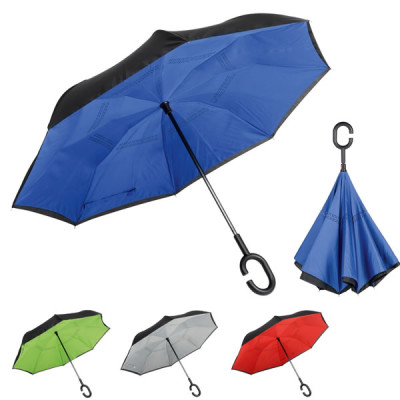 Parapluie inversé publicitaire personnalisé