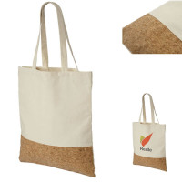 Tote bag en coton et liège personnalisé publicitaire