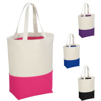 Tote bag coton haute qualité personnalisé publicitaire et bicolore