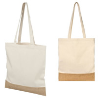 sac en coton et jute bio personnalisé publicitaire