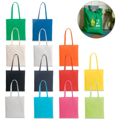 Sac coton recyclé 180 grs personnalisable logo et pas cher