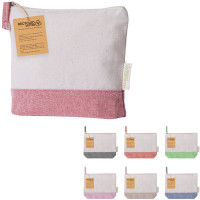 Trousse coton recyclé personnalisable logo pas cher