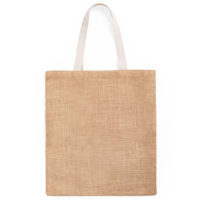 Sac toile de jute personnalisable pour entreprise ou commerce ou association avec texte et logo