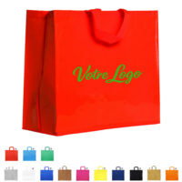 Grand sac à soufflet pour commerce ou entreprise personnalisé avec votre logo ou texte - Sac Publicitaire Orlando