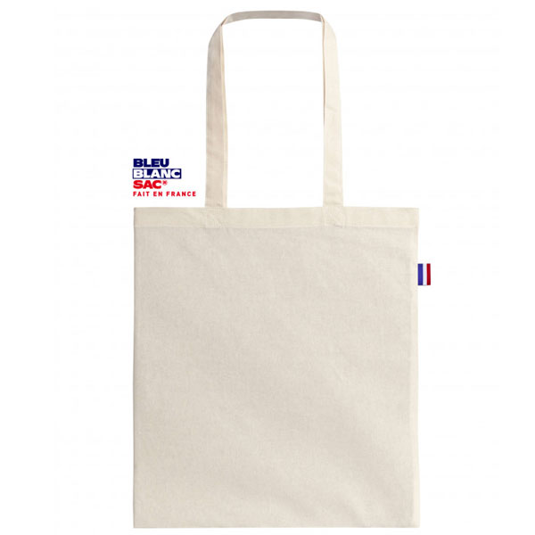 Lot De 2 Tote Bags Vierges En Coton 220 G/m² – 38x42 Cm, Poignées Longues, Personnalisables