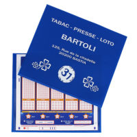 Etui pochette Loto et Keno personnalisé logo