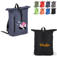 Sac à dos roll top pas cher et personnalisé avec votre logo et ou texte. Sac à dos Rolltop Publicitaire