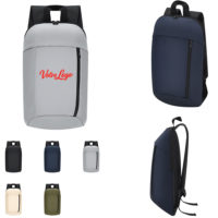 Sac à dos ville pour homme et femme personnalisé avec votre texte ou logo d'entreprise, association ou particulier